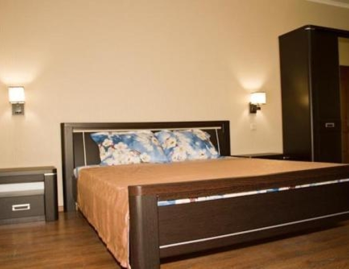 Номер полулюкс с 1 двуспальной кроватью (с балконом) - Отель «Медовый» Гагра