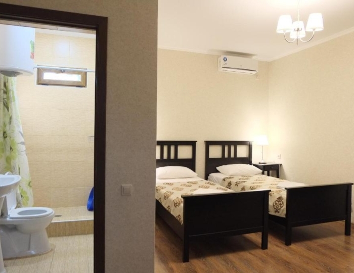 Номер стандарт с 2 односпальными кроватями - Отель «Медовый» Гагра